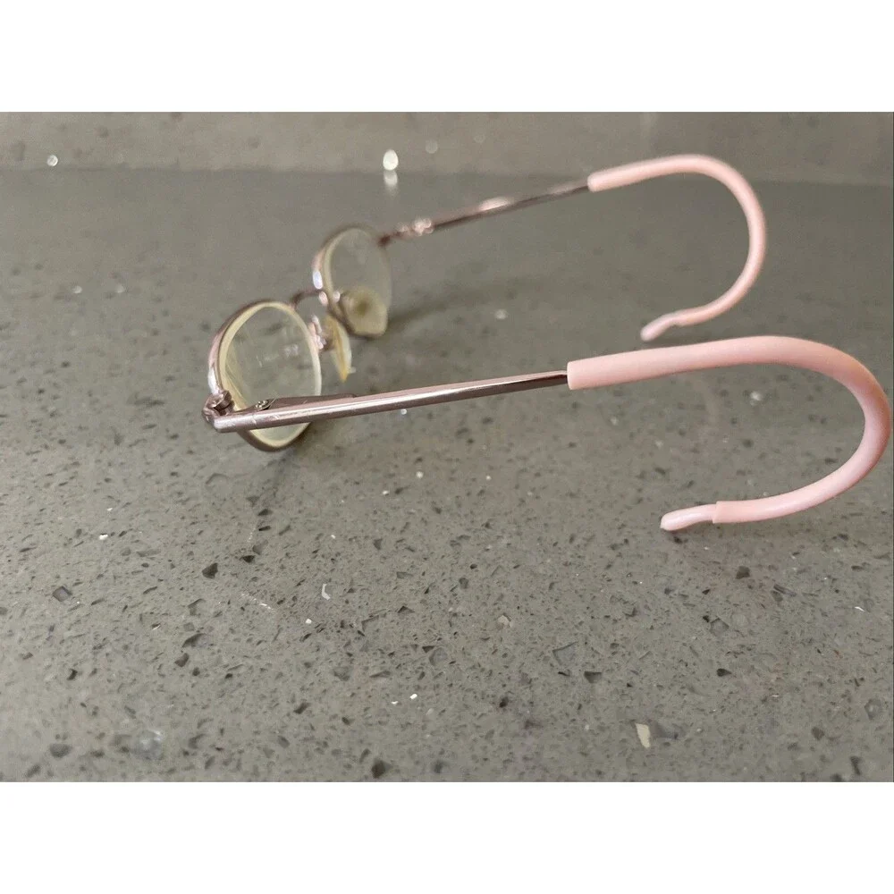 Disney Marchon 86CT 651 Eyeglasses Frames ONLY Kids Full Rim Oval 36-16-130 pink